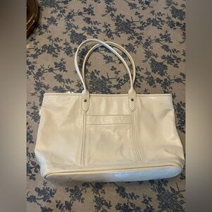 Longchamp leather tote